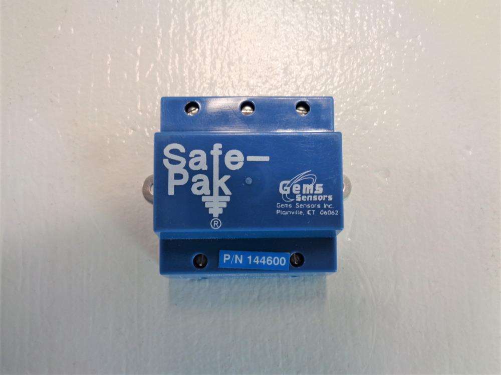 Gems Sensors Safe-Pak Low Sensitivity Electronic Relay 144600